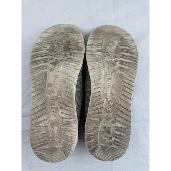 Hey Dude Wendy L Linen Iron Grey Floral Slip On Loafers 121533901 Womens 11 - Picture 10 of 10